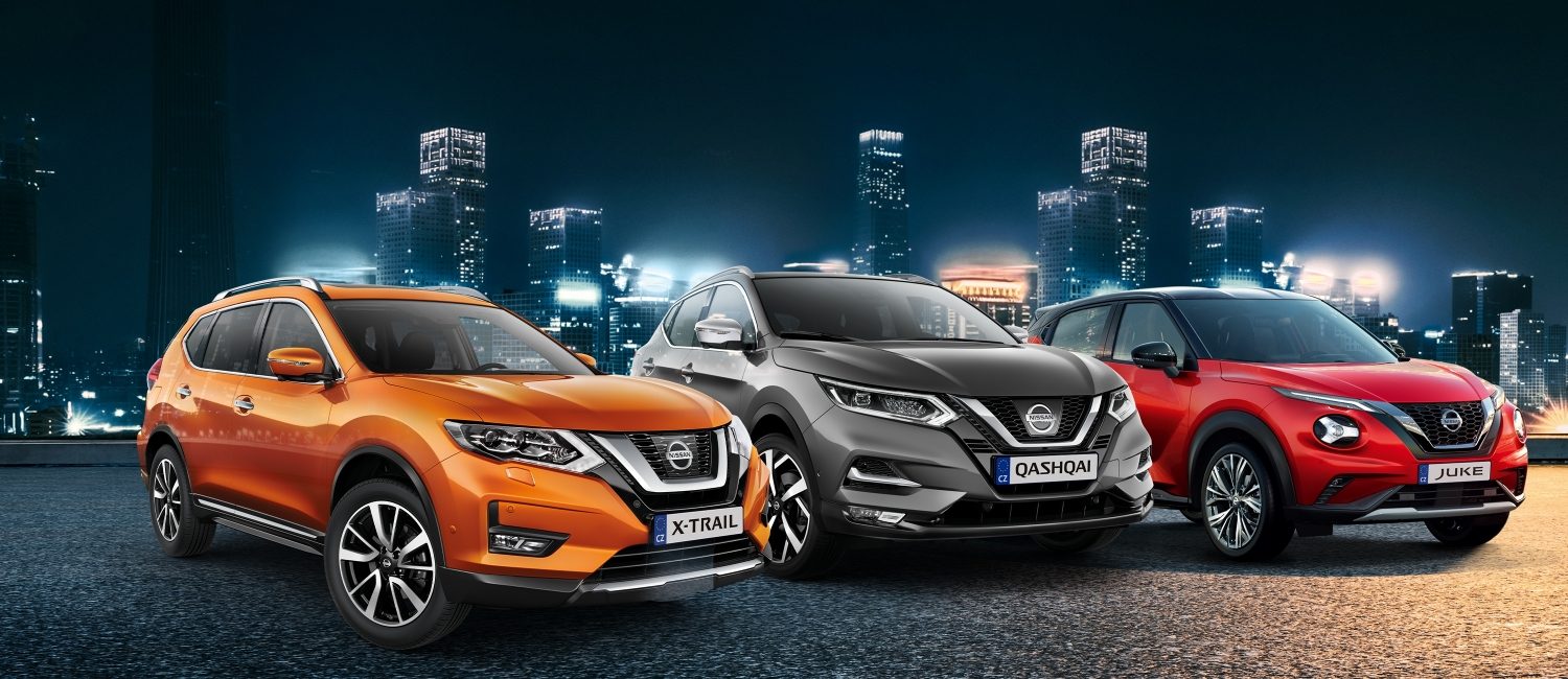RODINA CROSSOVERŮ NISSAN VÁM NYNÍ PŘIVÁŽÍ ÚŽASNÉ NABÍDKY!